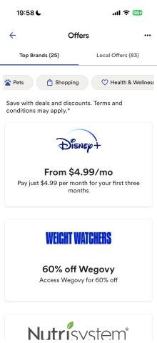 National brand offers in ADP